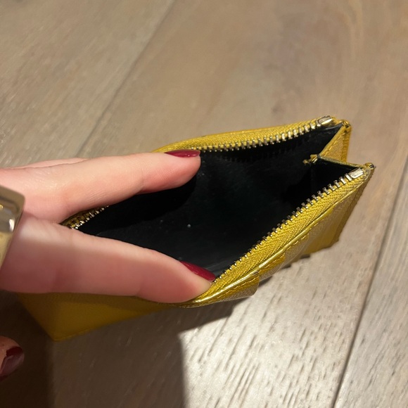 Zip Fragments YSL Monogram Pouch Card Case Wallet - Picture 11 of 15